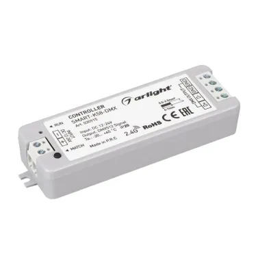 Контроллер SMART-K58-DMX (12-24V, 2.4G) (Arlight, IP20 Пластик, 5 лет) | 030915 | Arlight