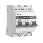                  Выключатель нагрузки модульный ВН-63, 3P 40А EKF PROxima | SL63-3-40-pro | EKF
               