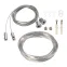 Подвес токопроводящий ARL-2x2m Set SILVER (Pad 9x2мм, 2x18AWG) (провод 2x0.75)