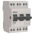                  Переключатель трехпозиционный 3P 25А Basic
               