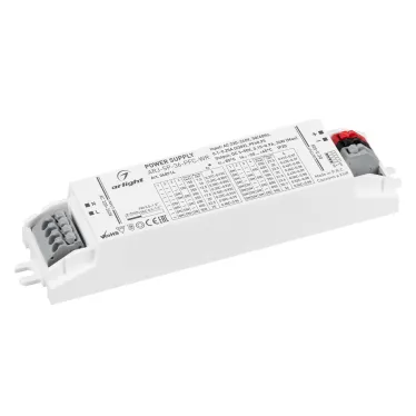 Блок питания ARJ-SP-36-PFC-WR (36W, 3-50V, 0.15-0.9A) (ARL, IP20 Пластик, 5 лет)