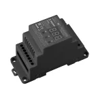 Диммер SMART-DALI-104-62-ADDR-DIM-DT6-DIN Black (12-24V, 4x5A) (IARL, IP20 Пластик, 5 лет)