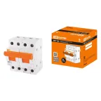                  Переключатель модульный трехпозиционный МП-125 2P 125А | SQ0224-0045 | TDM
               
