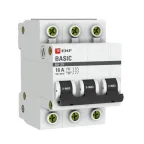 Выключатель нагрузки модульный ВН-29 3P 16А EKF Basic | SL29-3-16-bas | EKF