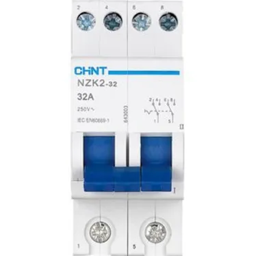 Переключатель модульный NZK2-32 2P 32А 2 положения (R) | 643003 | CHINT
