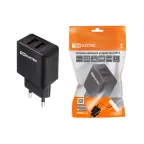                  Сетевое зарядное устройство, СЗУ 4, 2,1 А, 2 USB, черный, | SQ1810-0021 | TDM
               