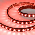                  Лента светодиодная герметичная FLT-PS-S42-BLACK-23mm 24V RGB (21 W/m, IP67, 15deg, 5m) (ARL, 42 LED/m)
               