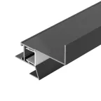 Профиль СEIL-S18-SHADOW-SIDE-3000 BLACK (ARL, алюминий)