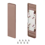 Заглушка SL-LINE-25100-DUAL ROSE CHAMPAGNE глухая (ARL, пластик)