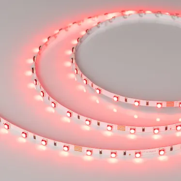 Лента LED MINI-F60-5мм 24V RGB (6 W/m, IP20, 3535, 5м) (ARL, узкая)