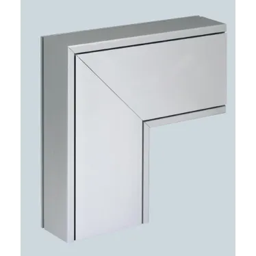 Simon Connect Угол плоский для TM21061-8, алюминий | TMA201106-8 | Simon