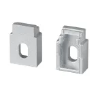                  Заглушка WALL-FANTOM-BENT-W10-SIDE с отверстием (Arlight, Пластик)
               