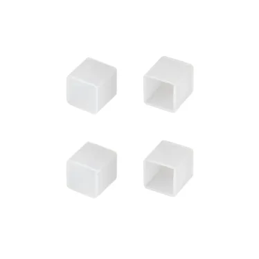 Заглушка WPH-FLEX-1212-TOP WHITE глухая (пластик)