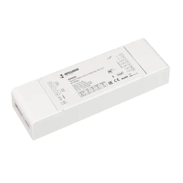 Диммер SMART-PWM-105-72-RGB-MIX-PD-SUF (12-48V, 5x6A, TUYA BLE, 2.4G) (IARL, IP20 Пластик, 5 лет)