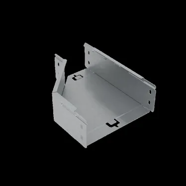 Переходник правый 100х300-500 мм "ПЛЮС" INOX304 | PDplus100-300-500-R INOX304 | КМ - профиль