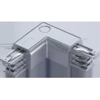                  Connector TF L-shaped external black
               