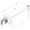 Секц. центр. разрыва 1600А Al 3L+N+1/2PE НК IP55 тран. IEK | LB-1600A5-25-F-GG | IEK
