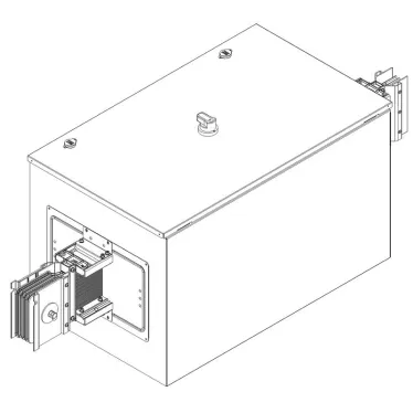 Секц. центр. разрыва 5000А Al 3L+N+1/2PE НК IP55 тран. IEK | LB-5000A5-25-F-GG | IEK