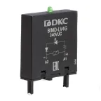                  Модуль индикации и защиты, LED зелёный+Варистор (A1+), 240V AC/DC
               