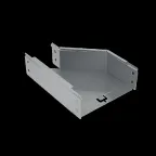 Переходник левый 100х300-500 "ПЛЮС" | PDplus100*300-500-L | КМ-профиль