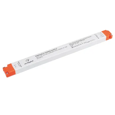 Блок питания ARV-SP-24150-LINEAR-PFC-TRIAC-0-10V (24V, 6.25A, 150W) (ARL, для светодиодных лент, диммируемый, IP20 пластик, 5 лет)