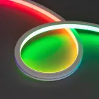                  Лента герметичная DMX MOONLIGHT-TOP-B84-13x12мм 24V RGB-PX7 (18 W/m, IP67, 5м, wire x2) (Силикон)
               