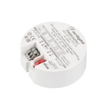 Блок питания ARJ-SP-36-PFC-R (36W, 15-42V, 0.8-0.85A) (ARL, драйвер для светодиодов и светильников, IP20 пластик, 5 лет)