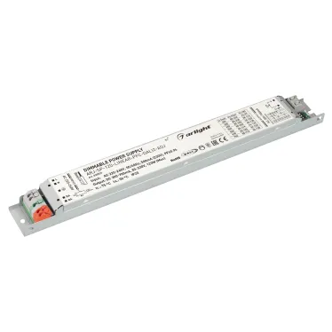 Блок питания ARJ-SP-120-LINEAR-PFC-DALI2-ADJ (120W, 80-330V, 0.3-0.7A) (IP20 металл, 5 лет)