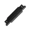 Соединитель для шинопроводов прямой внешний Трехфазный черный UBX-A12 BLACK 1 POLYBAG