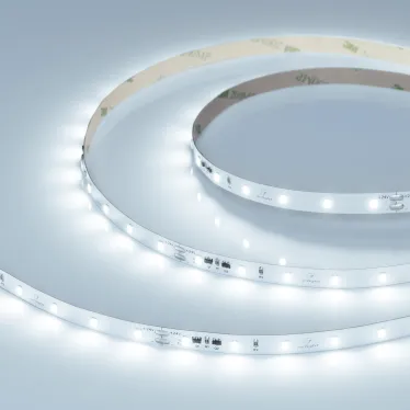 Лента IC-A60-8мм 24V Cool 8K (4.8 W/m, IP20, 2835, 10m) (стабилизированная)