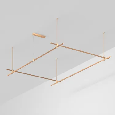 Трек ART-APRIORI-RECTANGLE-ROD-800-3000x2000 (GD) (ARL, IP20 металл, 3 года)