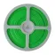 Гибкая светодиодная лента. NEON ULS-N01-2835-120LED/m-6mm-IP67-DC12V-9W/m-5M-GREE катушка 5м в блистере зеленый свет