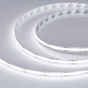 Лента герметичная COB-NANO-X544-8мм 24V White6000 (11.5W/m, IP65, CSP, 5м) (-)