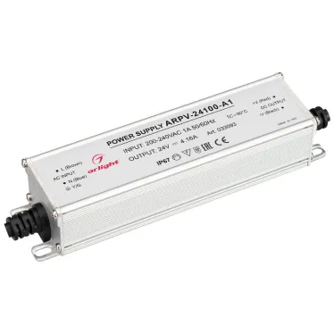 Блок питания ARPV-24100-A1 (24V, 4.16A, 100W) | 033093 | Arlight