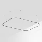 Трек ART-APRIORI-RECTANGLE-SOFT-HANG-4500x3500 (BK) (ARL, IP20 металл, 3 года)