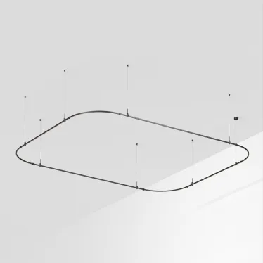 Трек ART-APRIORI-RECTANGLE-SOFT-HANG-4500x3500 (BK) (ARL, IP20 металл, 3 года)