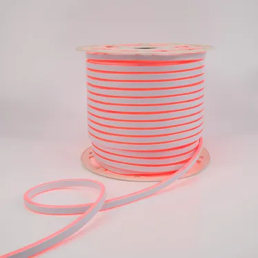 Неон гибкий LED SMD 8х16 мм, двухсторонний, красный, 120 LED/м, 100 м