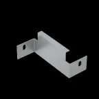                  Переходник упрощенный 50х100 мм левый "ПЛЮС" INOX304 | PDLplus50-100 INOX304 | КМ - профиль
               
