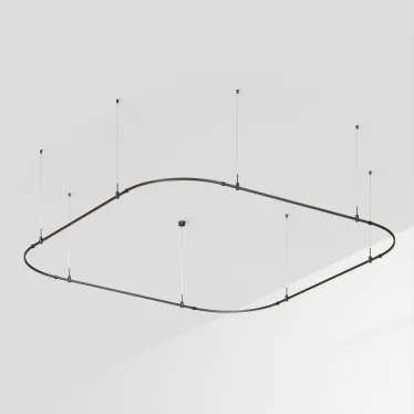 Трек ART-APRIORI-QUADRAT-SOFT-HANG-3500x3500 (BK) (ARL, IP20 металл, 3 года)