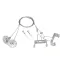 Подвес ALT-TUBULAR-HANG-L1000 (SL) (ARL)
