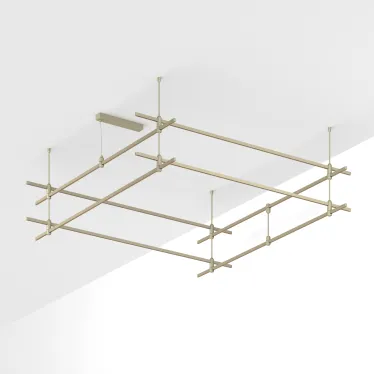 Трек ART-APRIORI-QUADRAT-2-ROD-400-2000x2000 (OG) (ARL, IP20 металл, 3 года)