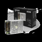                  Блок питания для светодиодной ленты LED STRIP PS 40W 12V IP20 | 202003040 | Gauss
               