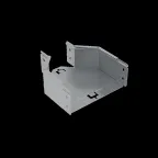                  Переходник центральный 100х300-400 мм "ПЛЮС" INOX304 | PDplus100-300-400-C INOX304 | КМ - профиль
               