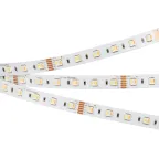 Лента LED RT-B60-12мм 24V RGBW-MIX-5-in-1 (20 W/m, IP20, 5060, 5м) (ARL, Открытый)