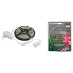                  Комплект светодиодной ленты SMD2835-60 LED/м-12 В-4,8 Вт/м-IP65-6000 К (5 м), 24 Вт  | SQ0331-0232 | TDM
               