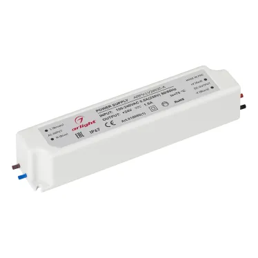 Блок питания ARPV-LV24035-A (24V, 1.5A, 35W) (, IP67 Пластик, 3 года)