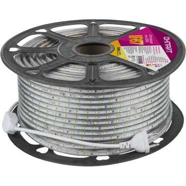 Лента светодиодная OLS-2835WW60-4.8-IP67-220V 50м