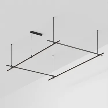 Трек ART-APRIORI-RECTANGLE-ROD-800-3000x2000 (BK) (ARL, IP20 металл, 3 года)