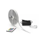 Лента светодиодная LED 5050/60-SMD 12 Вт/м 780 лм/м RGB DC 12В IP65 10мм комплект лента и драйвер (блистер 5м) Basic Gauss