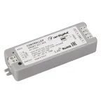                  Контроллер SMART-K21-MIX (12-24V, 2x5A, 2.4G) (ARL, IP20 Пластик, 5 лет)
               
